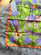 NWT’s Karen Mabon Circus Animals Calendar Silk Scarf - Little Ones Preloved. Second Hand Children's & Preloved Baby, Kids, Girls & Boys Clothes. UK online