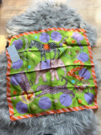NWT’s Karen Mabon Circus Animals Calendar Silk Scarf - Little Ones Preloved. Second Hand Children's & Preloved Baby, Kids, Girls & Boys Clothes. UK online
