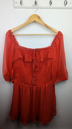 NWT's Lovedrobe Flowy Top - Ladies Size 14 - Little Ones Preloved. Second Hand Children's & Preloved Baby, Kids, Girls & Boys Clothes. UK online