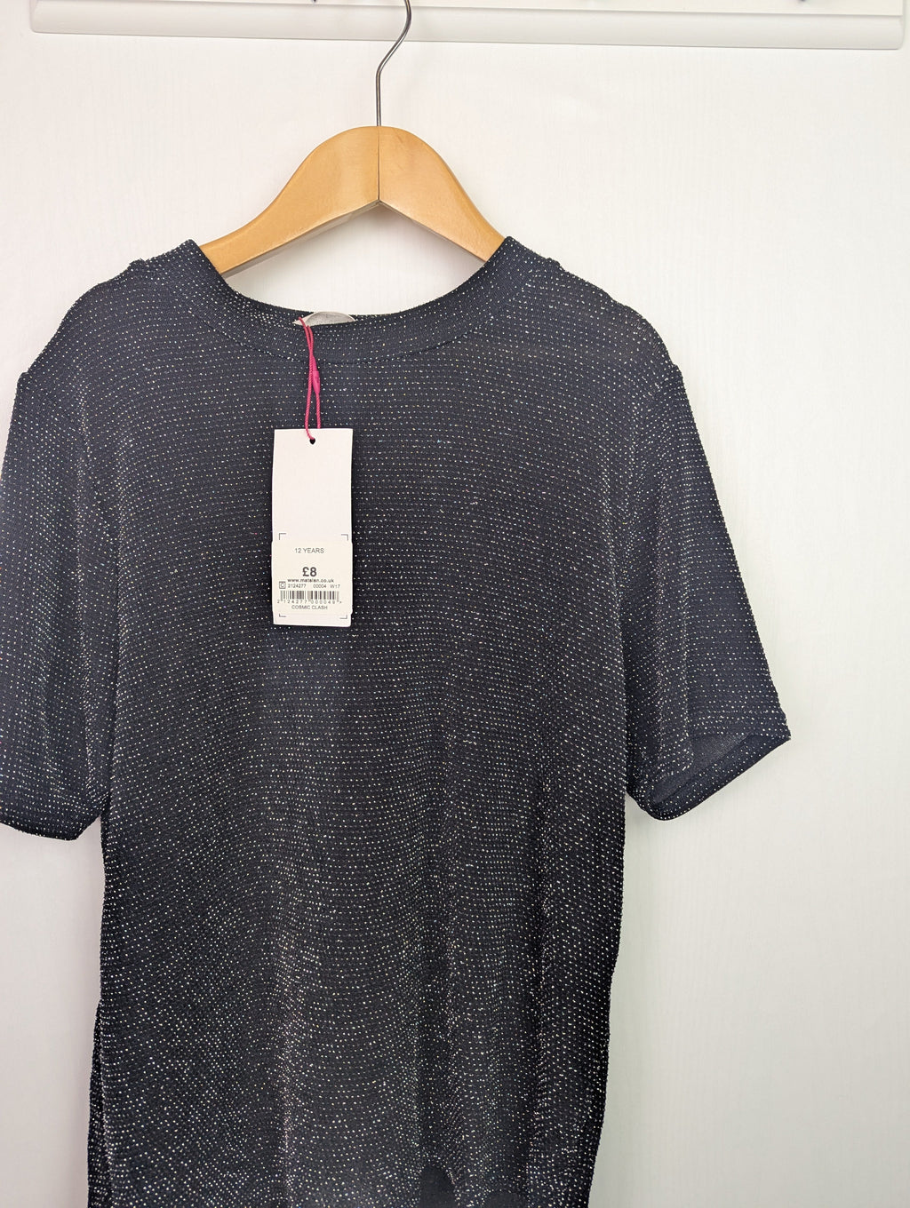 NWT's Matalan Black Top - Girls 12 Years - Little Ones Preloved. Second Hand Children's & Preloved Baby, Kids, Girls & Boys Clothes. UK online