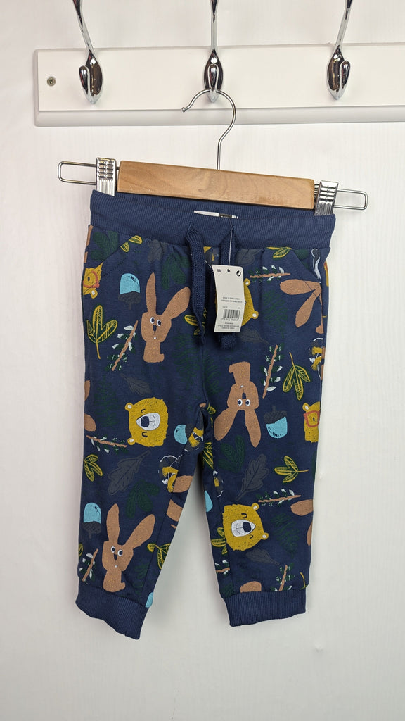 NWT's Pep & Co Navy Bear Joggers - Boys 6-9 Months Little Ones Preloved Used, Preloved, Preworn & Second Hand Baby, Kids & Children's Clothing UK Online. Cheap affordable. Brands including Next, Joules, Nutmeg Morrisons, TU, F&F, H&M.