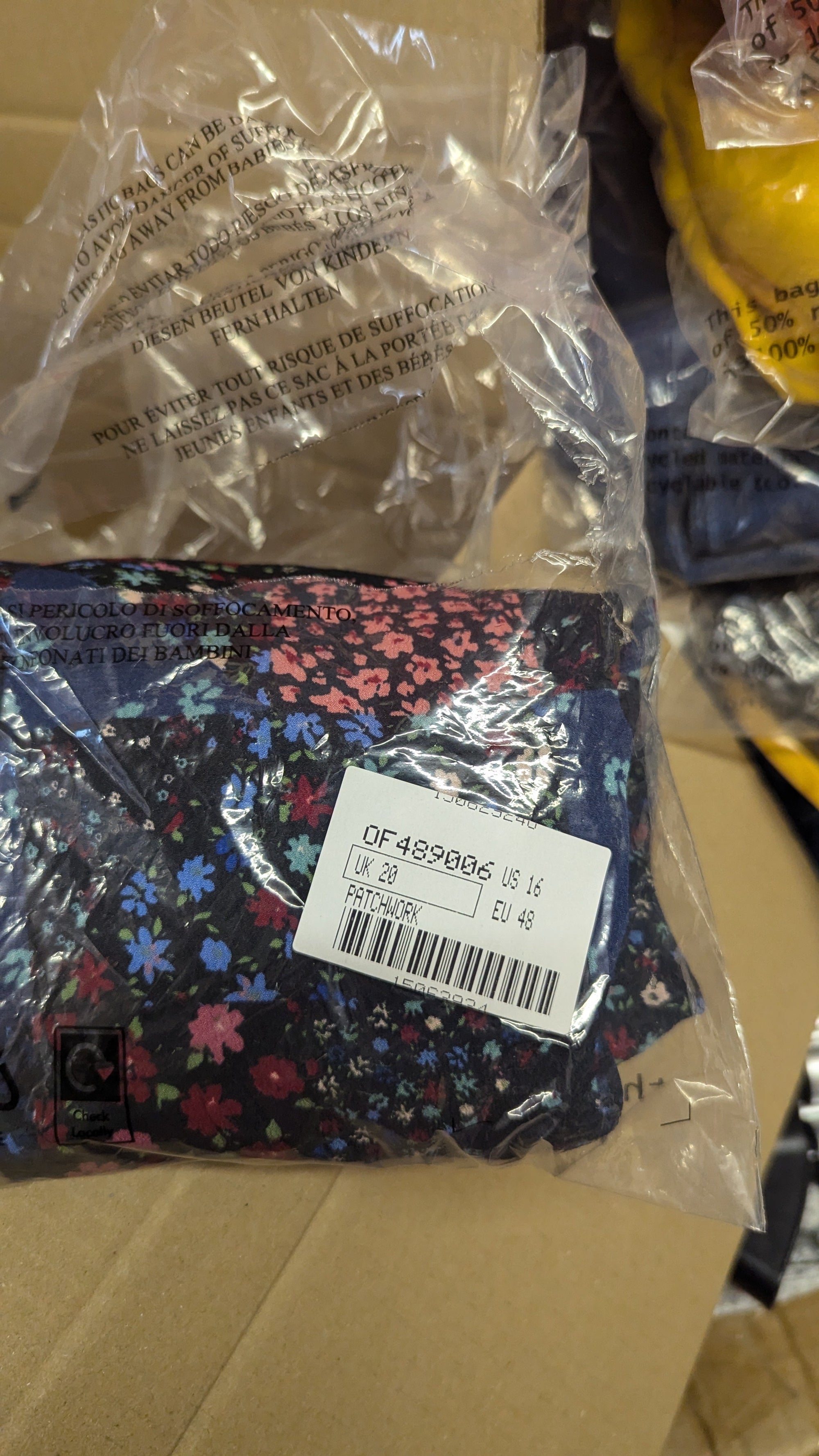 NWT's Simply Be Patchwork Skirt - Ladies Size 20 - Little Ones Preloved. Second Hand Children's & Preloved Baby, Kids, Girls & Boys Clothes. UK online