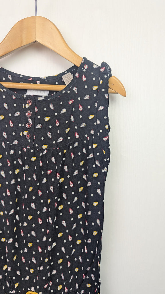 Okaidi Black Owl Playsuit - Girls 8 Years Okaidi Used, Preloved, Preworn & Second Hand Baby, Kids & Children's Clothing UK Online. Cheap affordable. Brands including Next, Joules, Nutmeg Morrisons, TU, F&F, H&M.