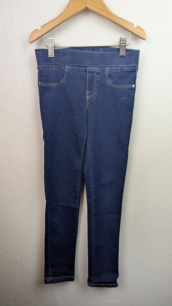 Okaidi Dark Blue Skinny Jeggings - Girls 8 Years Okaidi Used, Preloved, Preworn & Second Hand Baby, Kids & Children's Clothing UK Online. Cheap affordable. Brands including Next, Joules, Nutmeg Morrisons, TU, F&F, H&M.