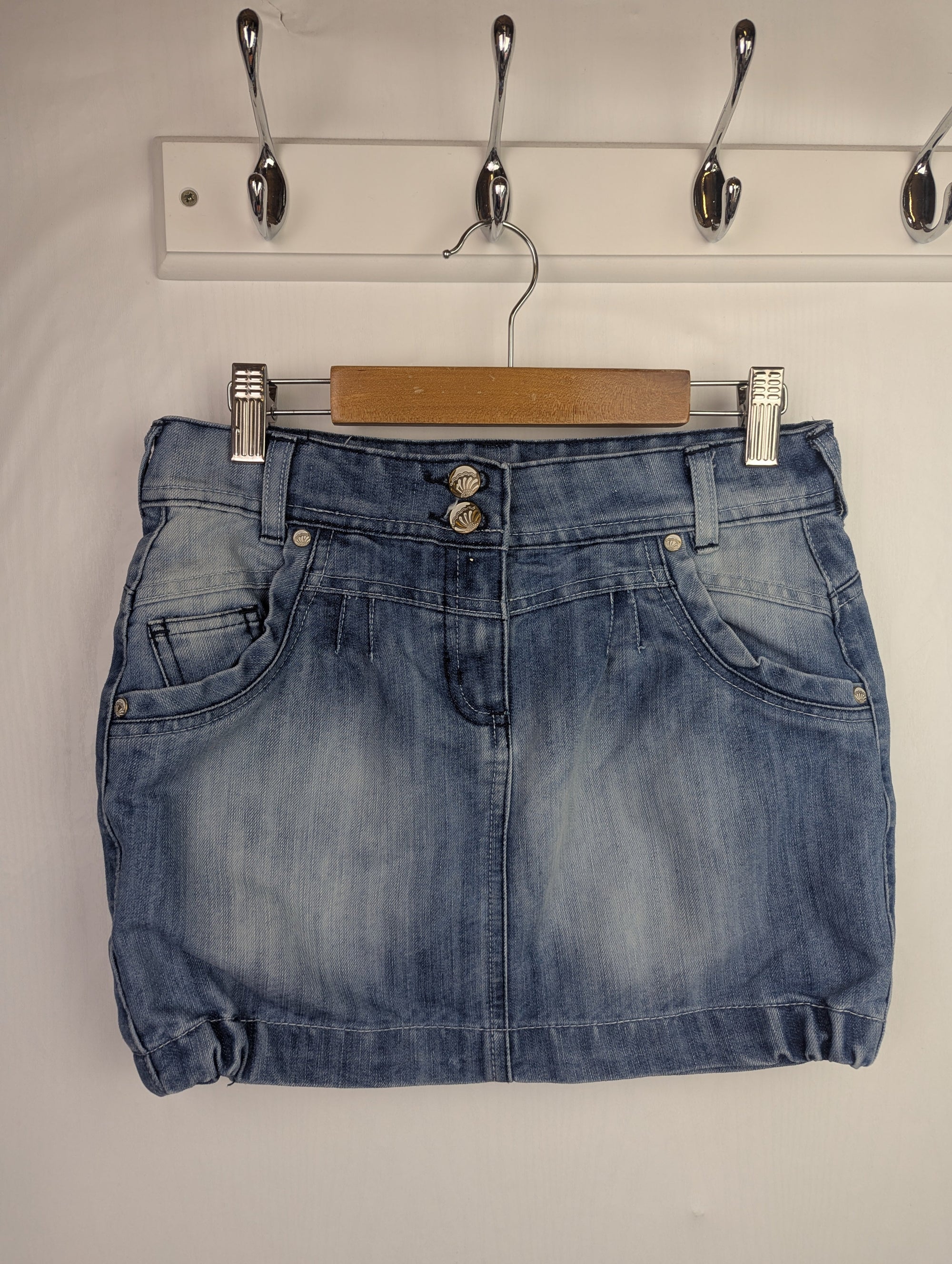 Okay Denim Skirt - Girls 11 - 12 Years - Little Ones Preloved. Second Hand Children's & Preloved Baby, Kids, Girls & Boys Clothes. UK online