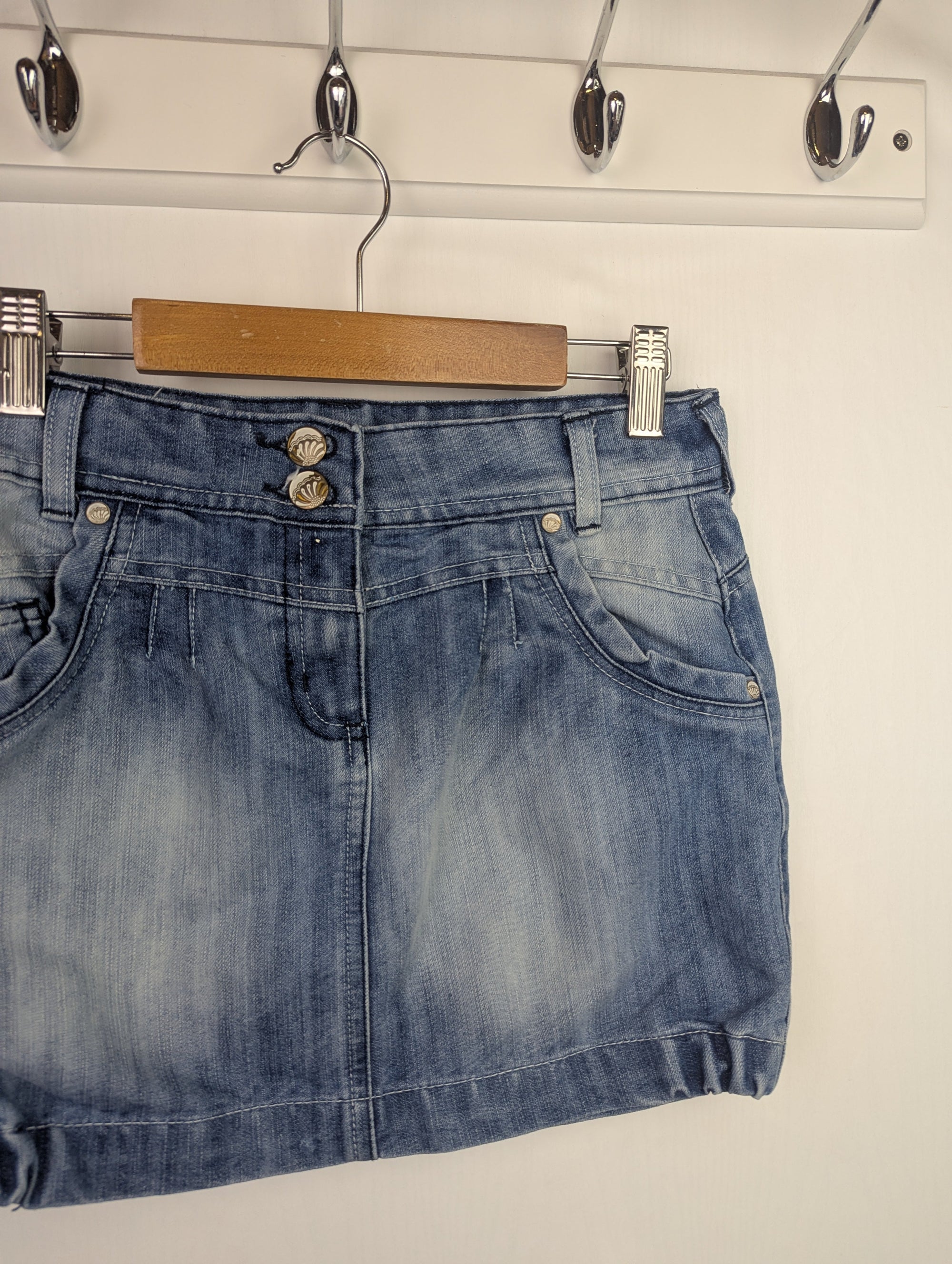 Okay Denim Skirt - Girls 11 - 12 Years - Little Ones Preloved. Second Hand Children's & Preloved Baby, Kids, Girls & Boys Clothes. UK online