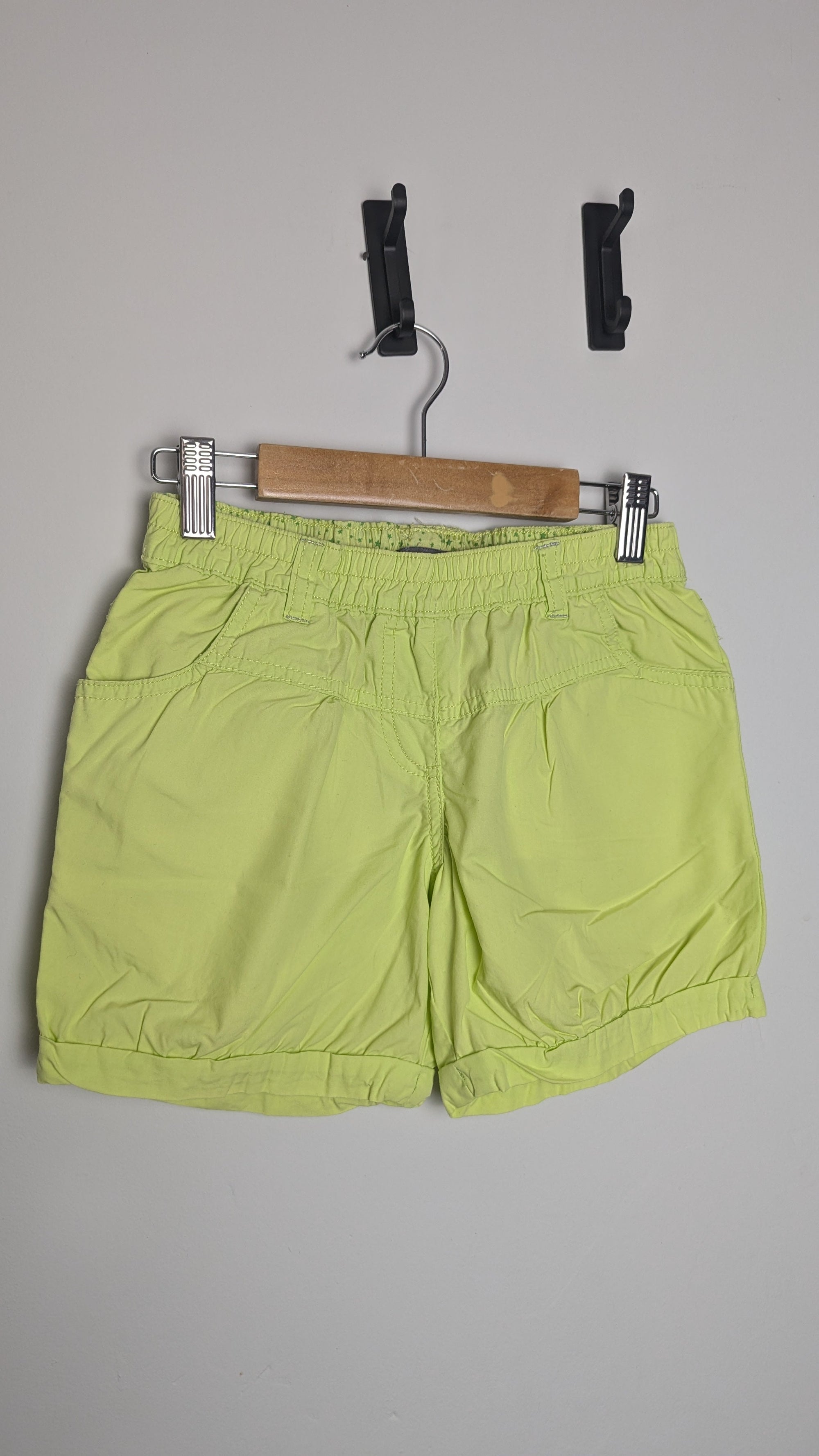 Orchestra Green/Yellow Shorts - Girls 10 Years - Little Ones Preloved. Second Hand Children's & Preloved Baby, Kids, Girls & Boys Clothes. UK online