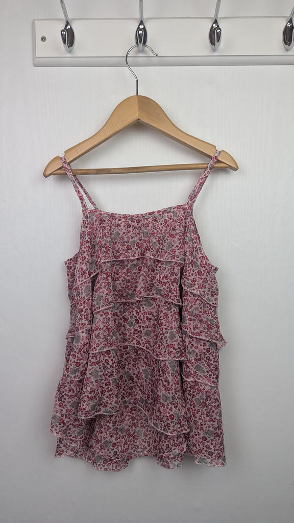 Orchestra Layered Floral Top - Girls 8 Years Orchestra Used, Preloved, Preworn & Second Hand Baby, Kids & Children's Clothing UK Online. Cheap affordable. Brands including Next, Joules, Nutmeg Morrisons, TU, F&F, H&M.