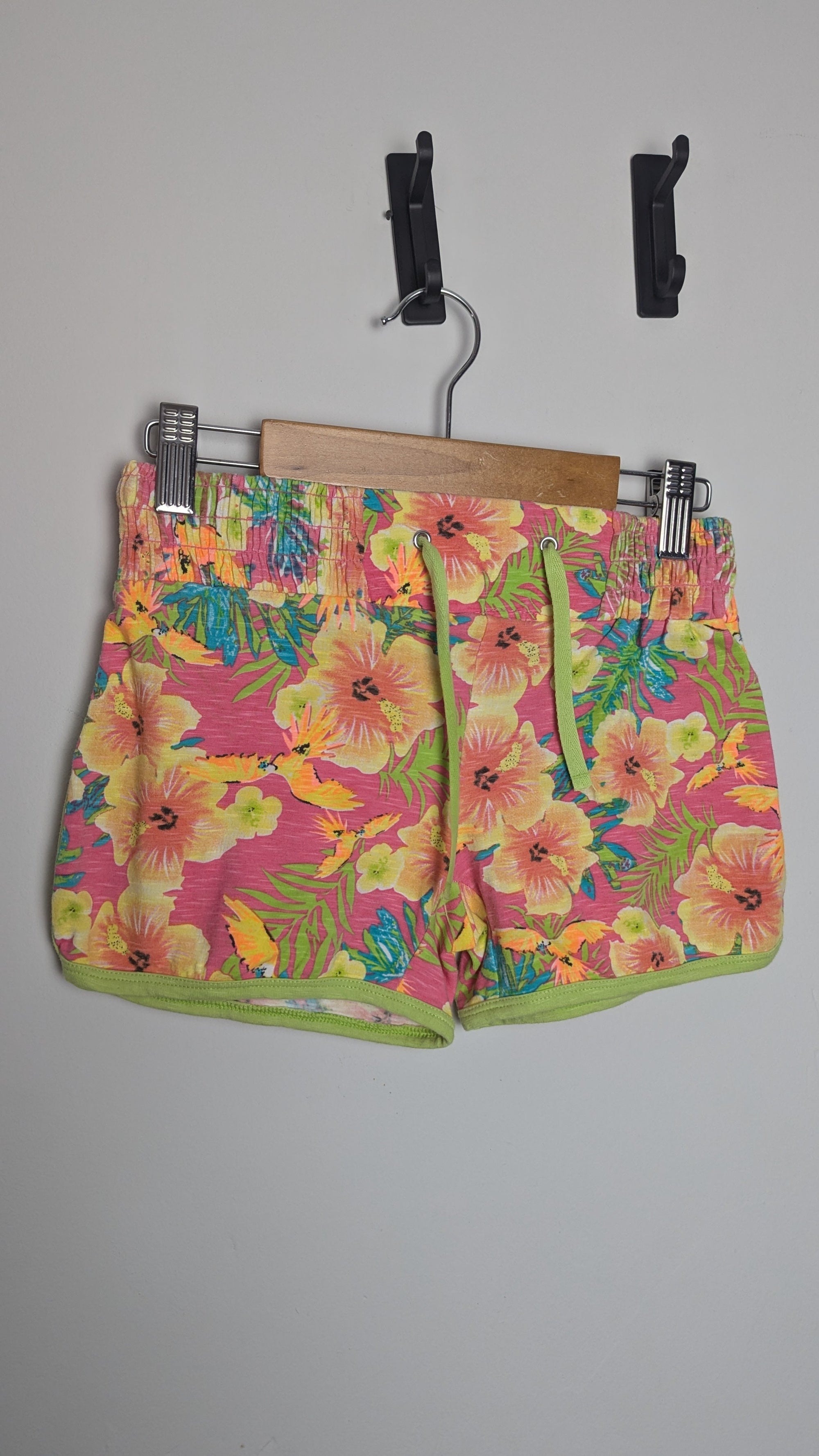 Orchestra Yellow Floral Tropical Shorts - Girls 10 Years - Little Ones Preloved. Second Hand Children's & Preloved Baby, Kids, Girls & Boys Clothes. UK online