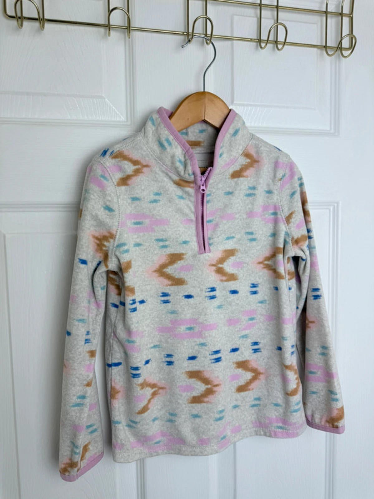 Oshkosh B’Gosh Pink patterned fleece - Girls 5 Years - Little Ones Preloved. Second Hand Children's & Preloved Baby, Kids, Girls & Boys Clothes. UK online