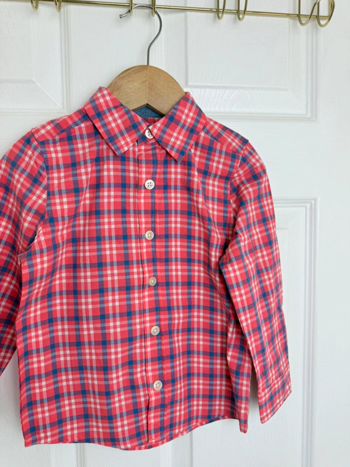 Oshkosh checked long sleeve shirt - Boys 3 Years - Little Ones Preloved. Second Hand Children's & Preloved Baby, Kids, Girls & Boys Clothes. UK online