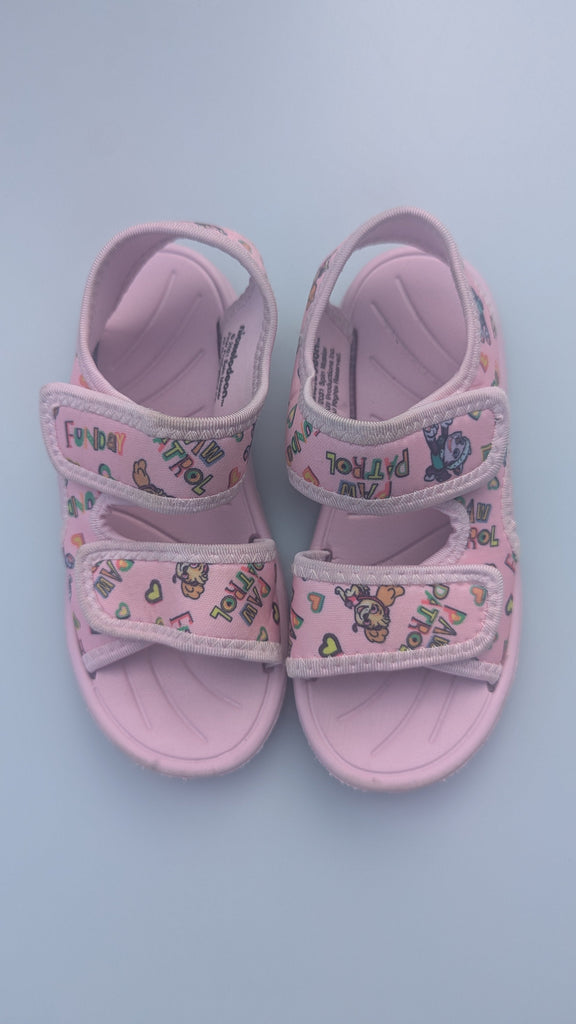 Paw Patrol Pink Sandals - Girls Size 11 Unbranded Used, Preloved, Preworn & Second Hand Baby, Kids & Children's Clothing UK Online. Cheap affordable. Brands including Next, Joules, Nutmeg Morrisons, TU, F&F, H&M.