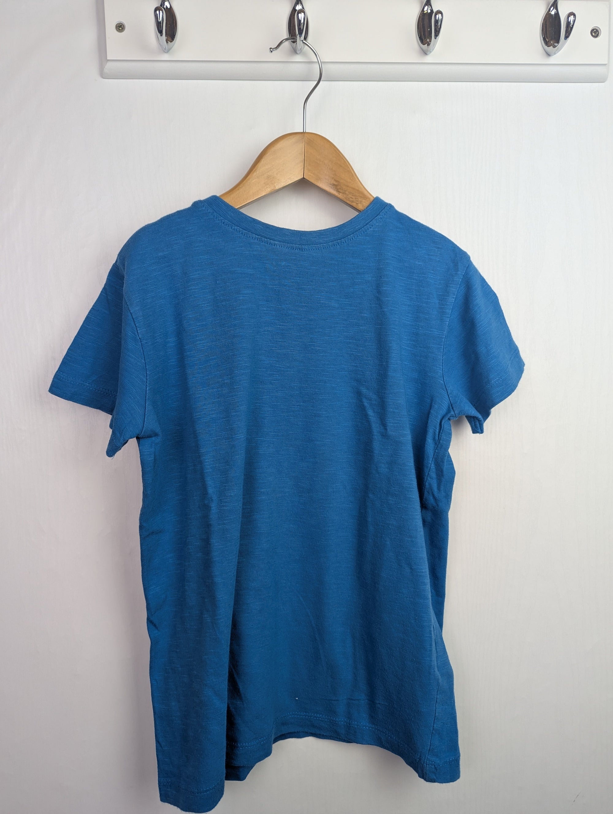 Peacocks Blue Top - Boys 7 - 8 Years - Little Ones Preloved. Second Hand Children's & Preloved Baby, Kids, Girls & Boys Clothes. UK online