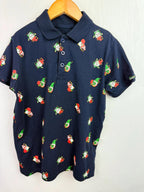 Peacocks Christmas Gonk Polo Shirt - Boys 9 - 10 Years - Little Ones Preloved. Second Hand Children's & Preloved Baby, Kids, Girls & Boys Clothes. UK online