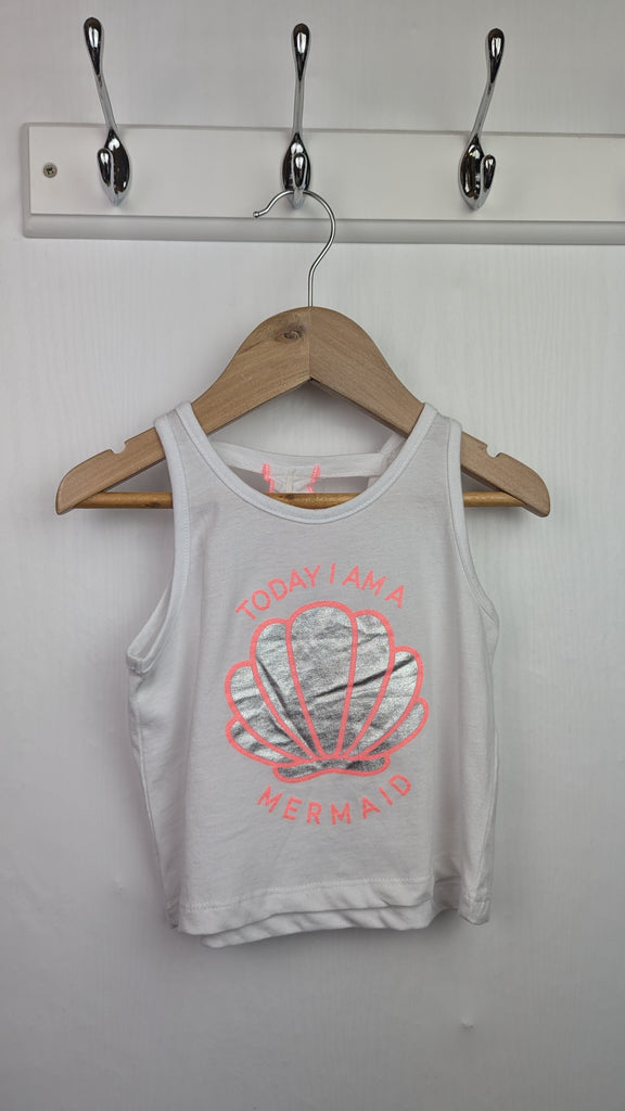 Pep & Co Mermaid Top - Girls 2-3 Years Little Ones Preloved Used, Preloved, Preworn & Second Hand Baby, Kids & Children's Clothing UK Online. Cheap affordable. Brands including Next, Joules, Nutmeg Morrisons, TU, F&F, H&M.