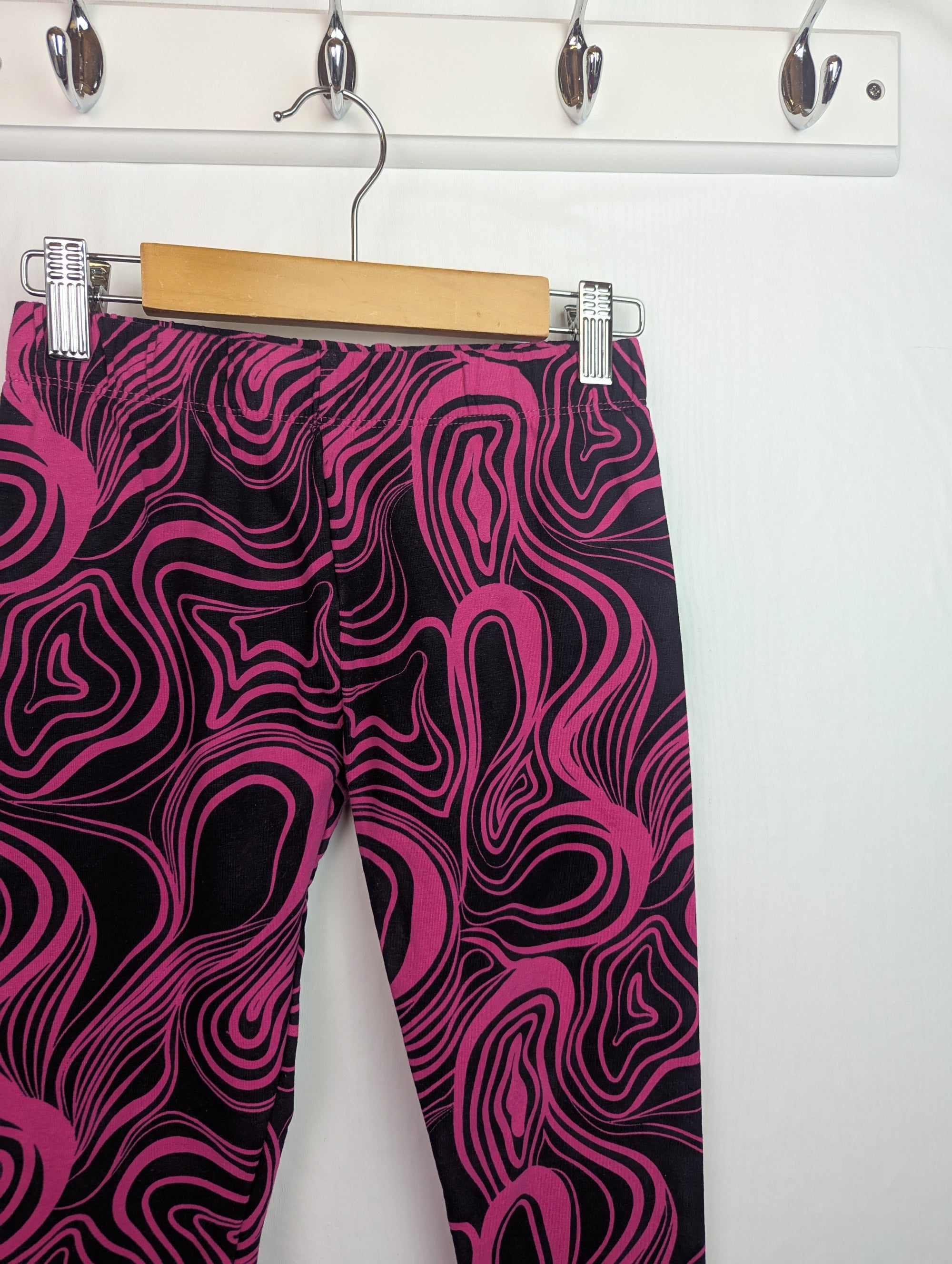 Pep & Co Pink Swirl Leggings - Girls 11 Years - Little Ones Preloved. Second Hand Children's & Preloved Baby, Kids, Girls & Boys Clothes. UK online