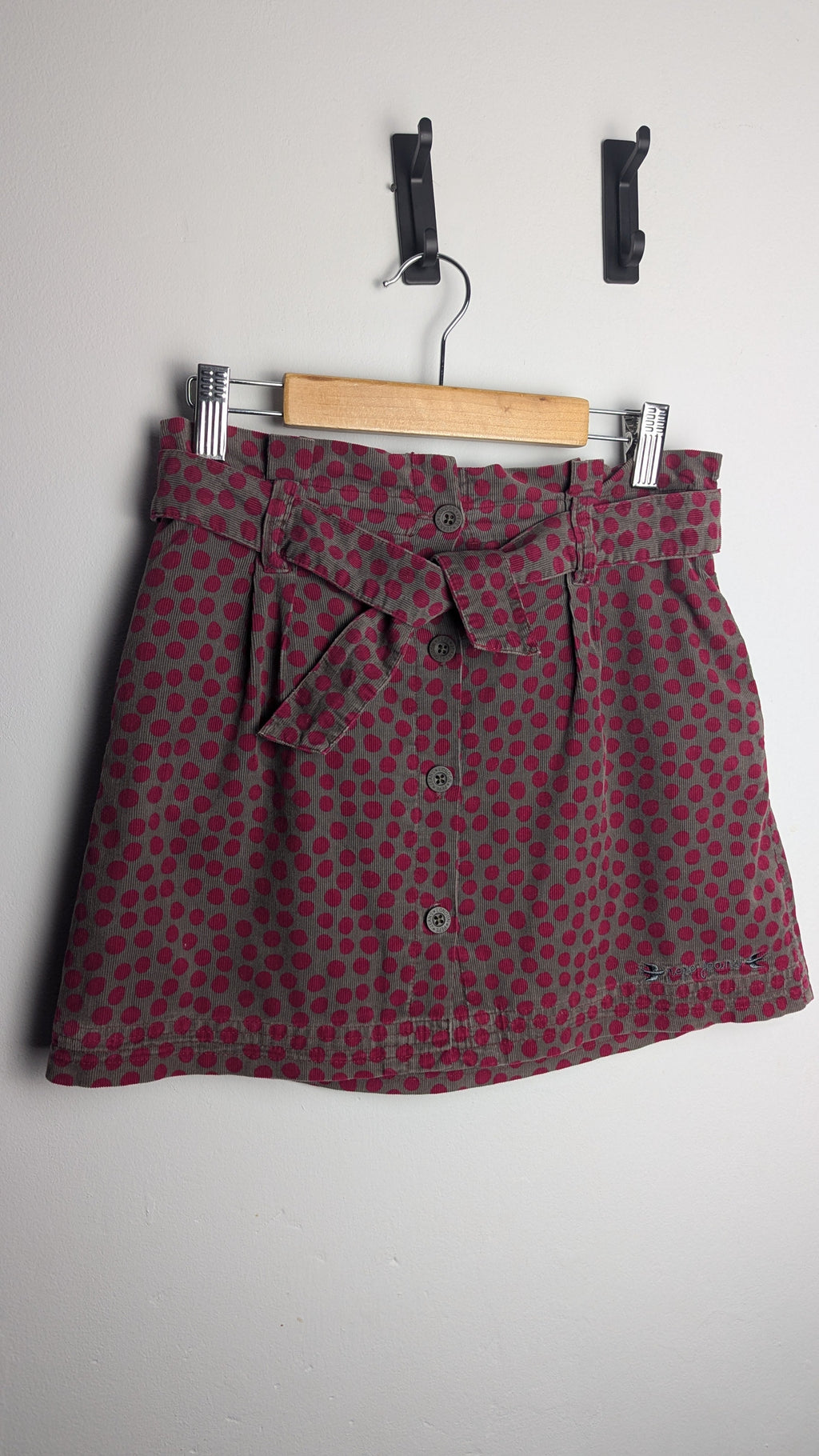 Pepe Jeans Brown & Pink Cord Skirt - Girls 10 Years - Little Ones Preloved. Second Hand Children's & Preloved Baby, Kids, Girls & Boys Clothes. UK online