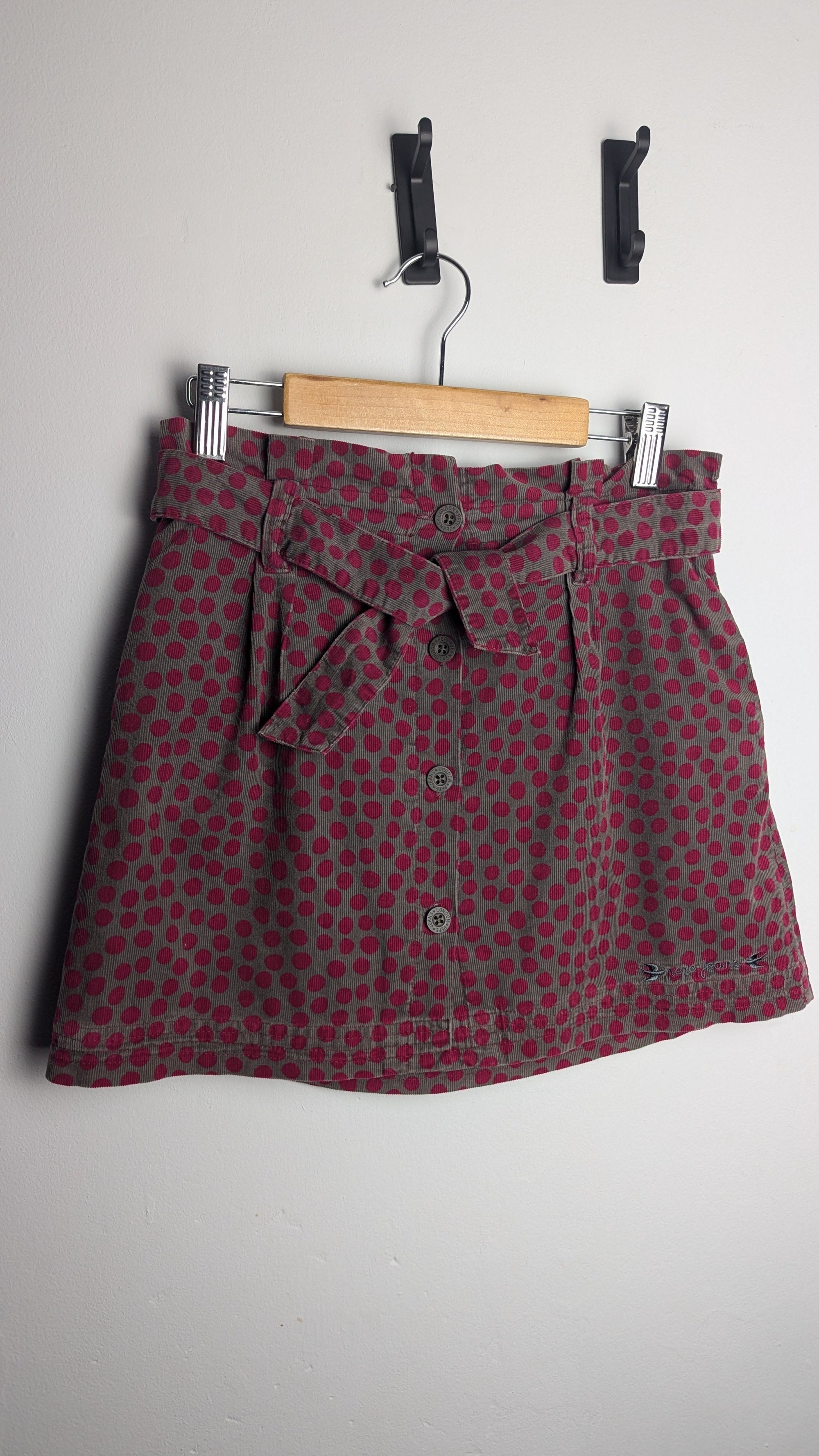 Pepe Jeans Brown & Pink Cord Skirt - Girls 10 Years - Little Ones Preloved. Second Hand Children's & Preloved Baby, Kids, Girls & Boys Clothes. UK online
