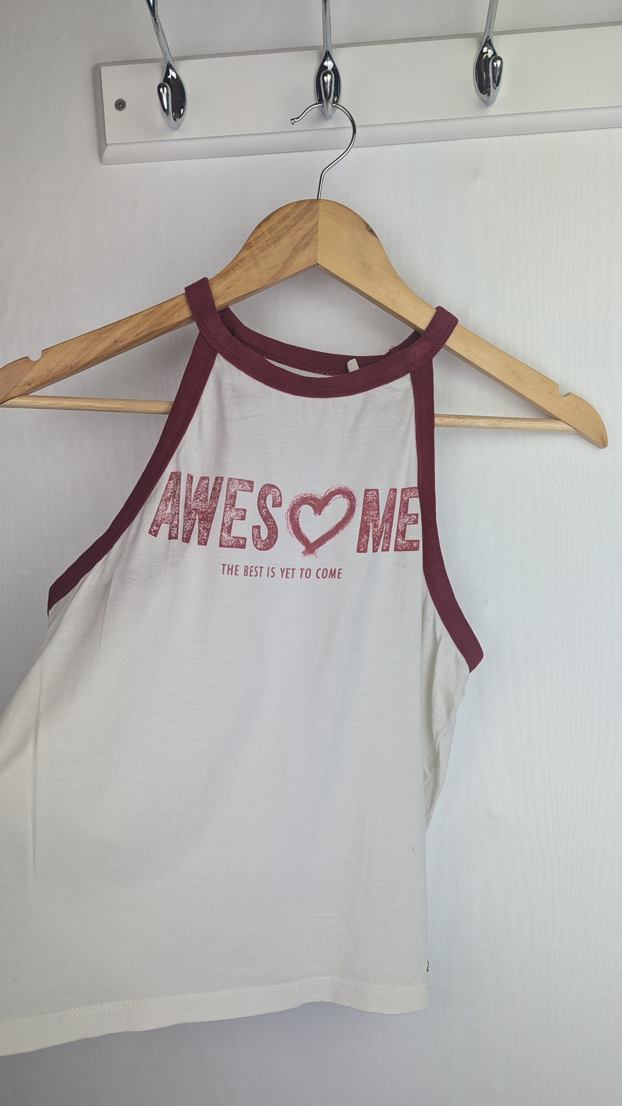 Pepe Jeans White & Red Awesome Crop Top - Girls 14 Years - Little Ones Preloved. Second Hand Children's & Preloved Baby, Kids, Girls & Boys Clothes. UK online