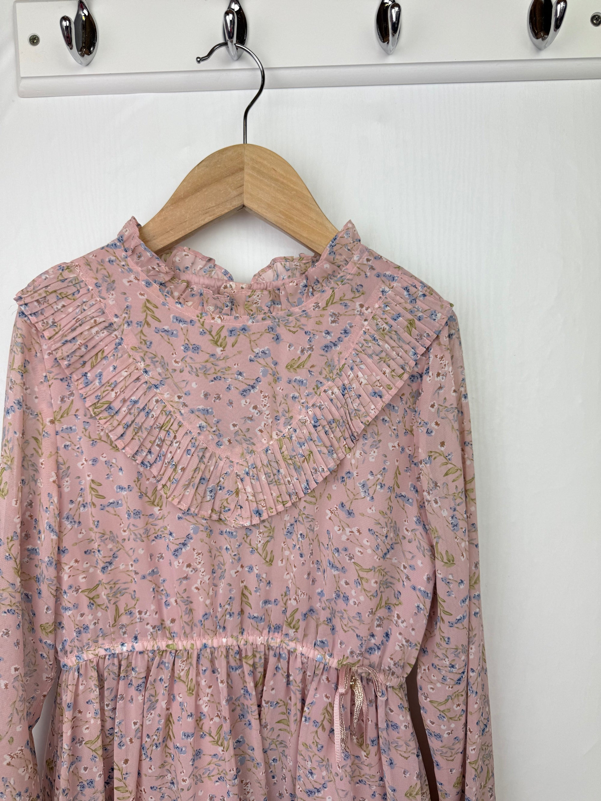 Perinity Pink Floral Dress - Girls 11 - 12 Years - Little Ones Preloved. Second Hand Children's & Preloved Baby, Kids, Girls & Boys Clothes. UK online