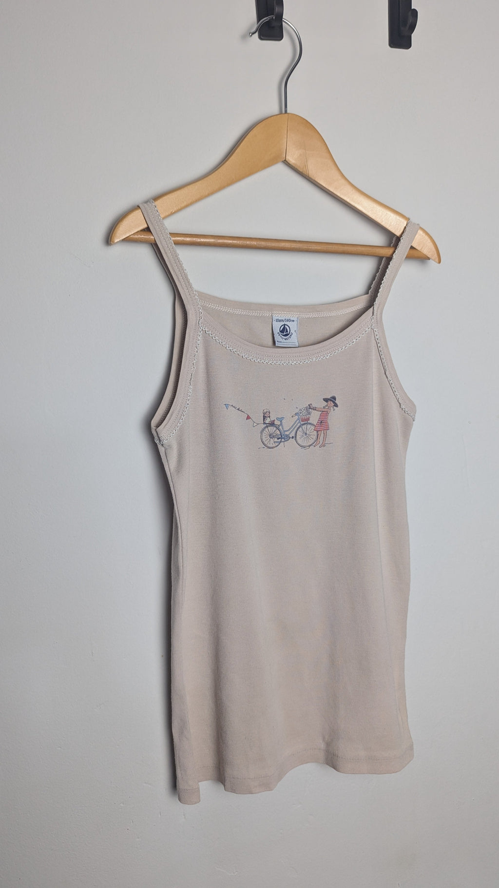 Petit Bateau Floral Cycle Vest - Girls 10 Years - Little Ones Preloved. Second Hand Children's & Preloved Baby, Kids, Girls & Boys Clothes. UK online