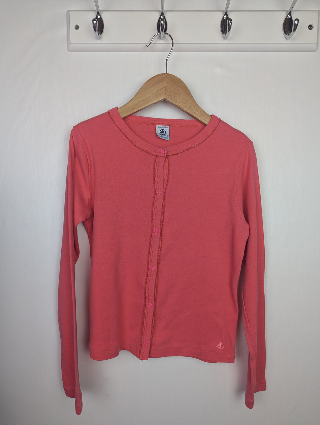 Petit Bateau Pink Cardigan - Girls 10 Years - Little Ones Preloved. Second Hand Children's & Preloved Baby, Kids, Girls & Boys Clothes. UK online
