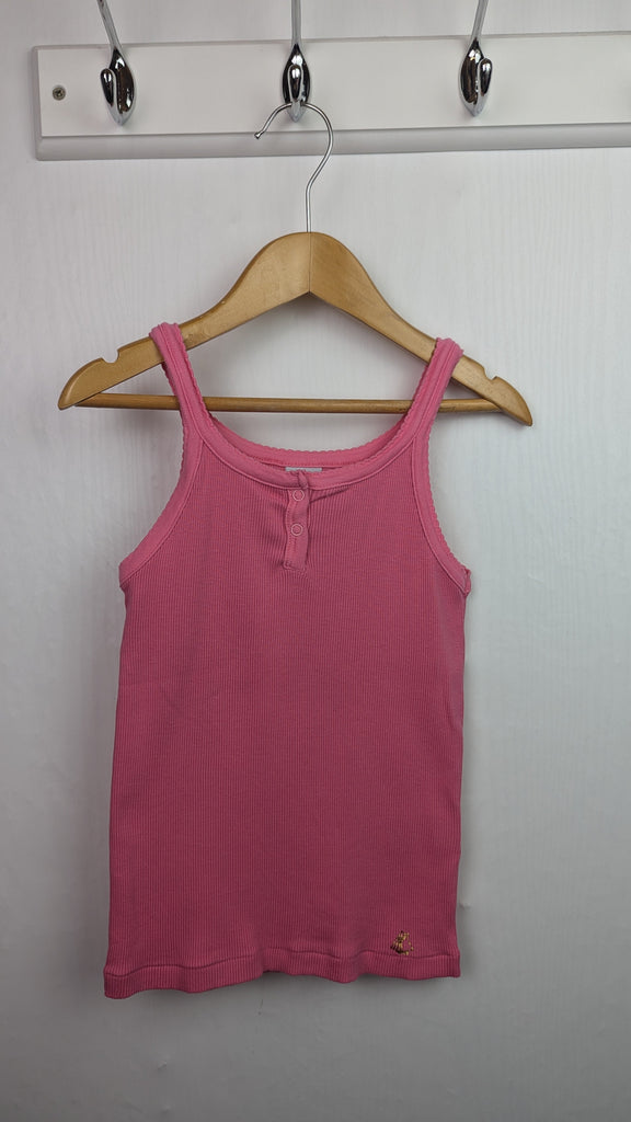 Petit Bateau Pink Ribbed Vest Top - Girls 8 Years Petit Bateau Used, Preloved, Preworn & Second Hand Baby, Kids & Children's Clothing UK Online. Cheap affordable. Brands including Next, Joules, Nutmeg Morrisons, TU, F&F, H&M.