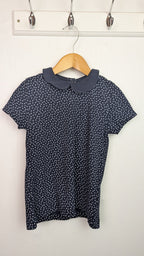 Petit Bateau Polka Dot Short Sleeve Top - Girls 8 Years - Little Ones Preloved. Second Hand Children's & Preloved Baby, Kids, Girls & Boys Clothes. UK online