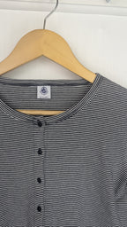 Petit Bateau Striped Button Cardigan - Girls 14 Years - Little Ones Preloved. Second Hand Children's & Preloved Baby, Kids, Girls & Boys Clothes. UK online