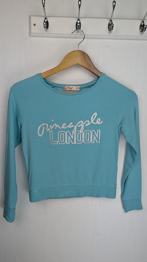 Pineapple Blue Jumper - Girls 9-10 Years Pineapple London Used, Preloved, Preworn & Second Hand Baby, Kids & Children's Clothing UK Online. Cheap affordable. Brands including Next, Joules, Nutmeg Morrisons, TU, F&F, H&M.