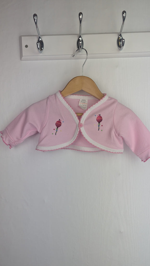 Pink Balloons Cardigan - Baby Girls 6-9 Months Unbranded Used, Preloved, Preworn & Second Hand Baby, Kids & Children's Clothing UK Online. Cheap affordable. Brands including Next, Joules, Nutmeg Morrisons, TU, F&F, H&M.