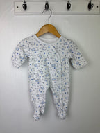 Pitter Patter Bear Sleepsuit - Boys 3 - 6 Months - Little Ones Preloved. Second Hand Children's & Preloved Baby, Kids, Girls & Boys Clothes. UK online