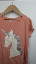 PLAYWEAR Gap Unicorn Top - Girls 12 Years - Little Ones Preloved. Second Hand Children's & Preloved Baby, Kids, Girls & Boys Clothes. UK online