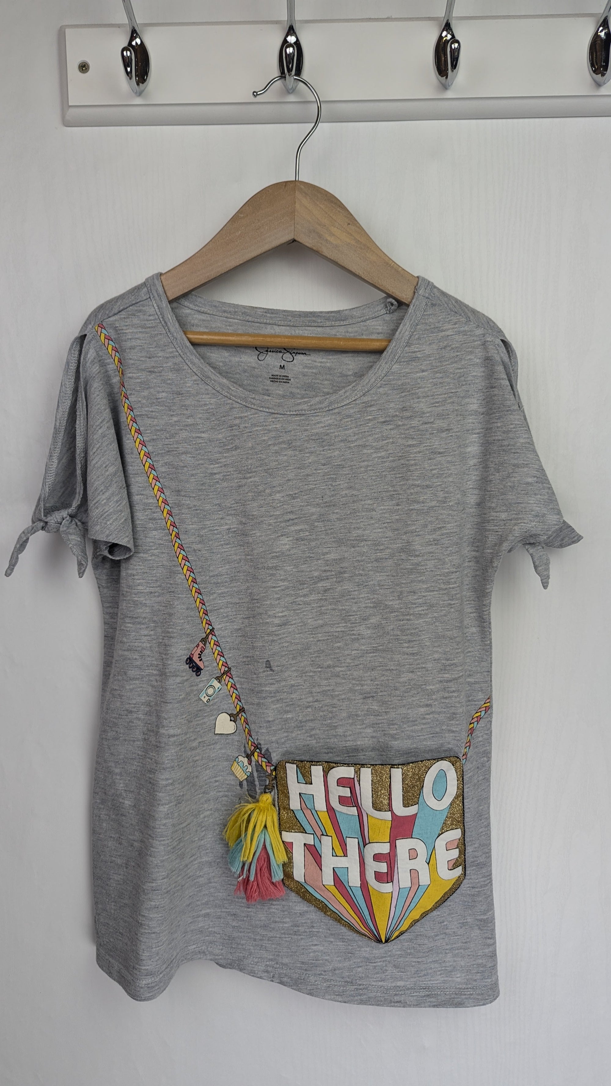 PLAYWEAR Jessica Simpson Top - Girls 8-9 Years Little Ones Preloved. Preloved Kids & Children’s Gently Used Clothing. Second Hand Baby, Girls & Boys Clothes. UK Postage