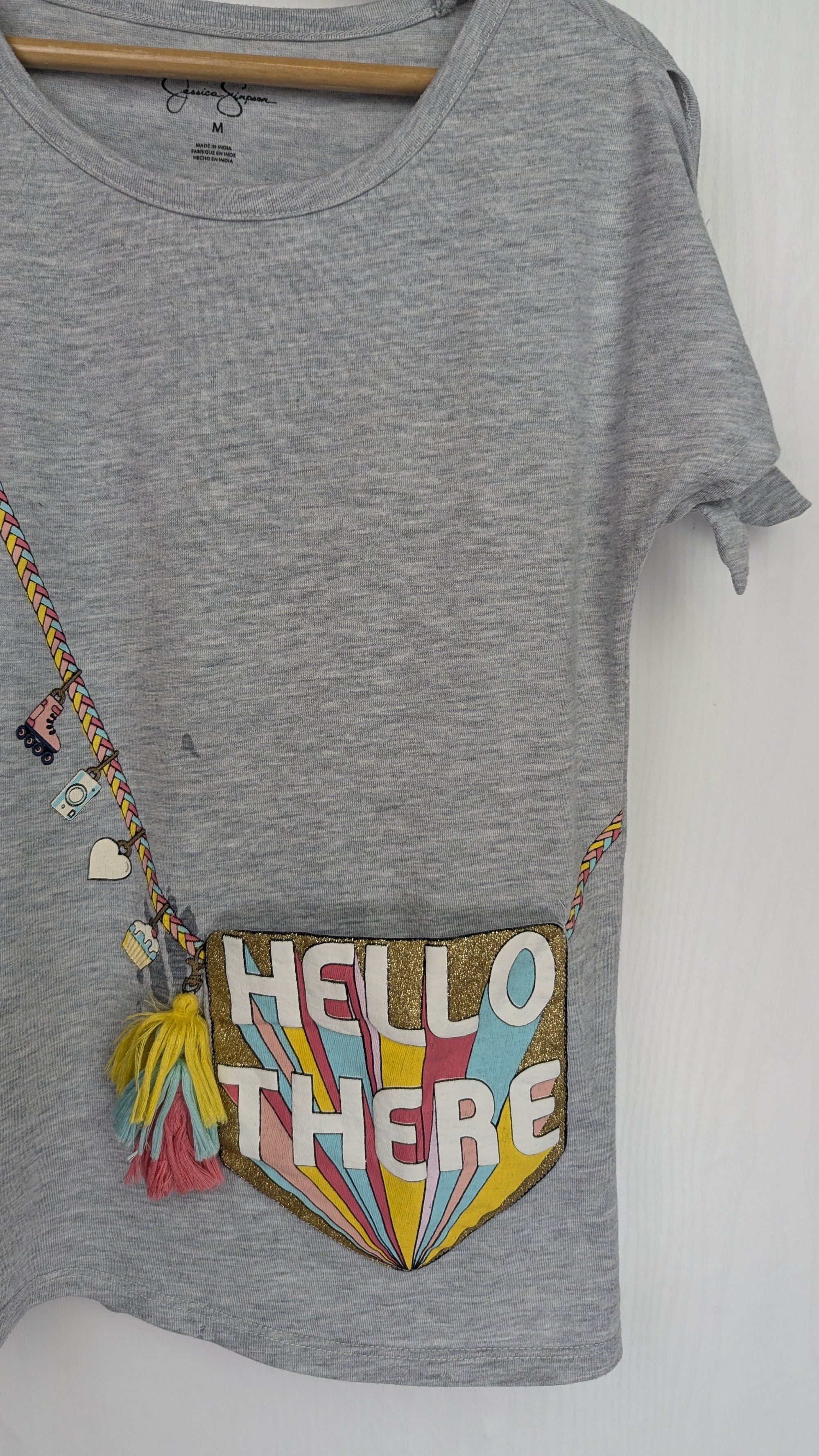 PLAYWEAR Jessica Simpson Top - Girls 8-9 Years Little Ones Preloved. Preloved Kids & Children’s Gently Used Clothing. Second Hand Baby, Girls & Boys Clothes. UK Postage