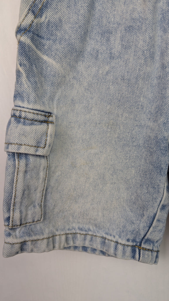 PLAYWEAR M&S Denim Shorts - Boys 5-6 Years Little Ones Preloved Used, Preloved, Preworn & Second Hand Baby, Kids & Children's Clothing UK Online. Cheap affordable. Brands including Next, Joules, Nutmeg Morrisons, TU, F&F, H&M.