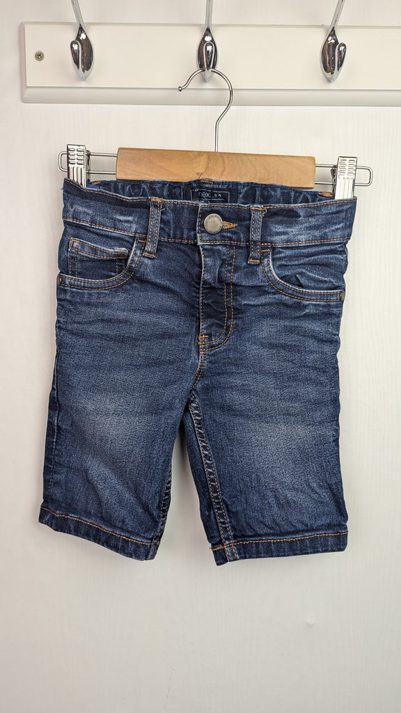 PLAYWEAR Next Denim Shorts - Boys 4 Years Little Ones Preloved Used, Preloved, Preworn Baby, Girls & Boys Clothes. Kids & Children's second hand Clothing UK Online. Cheap affordable. Brands including Next, Joules, Nutmeg Morrisons, TU, F&F, H&M.