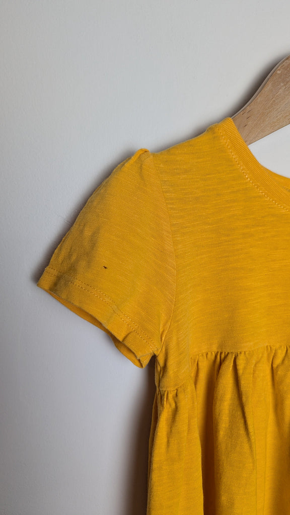 PLAYWEAR Next Yellow Short Sleeve Top - Girls 3-4 Years Little Ones Preloved Used, Preloved, Preworn & Second Hand Baby, Kids & Children's Clothing UK Online. Cheap affordable. Brands including Next, Joules, Nutmeg Morrisons, TU, F&F, H&M.