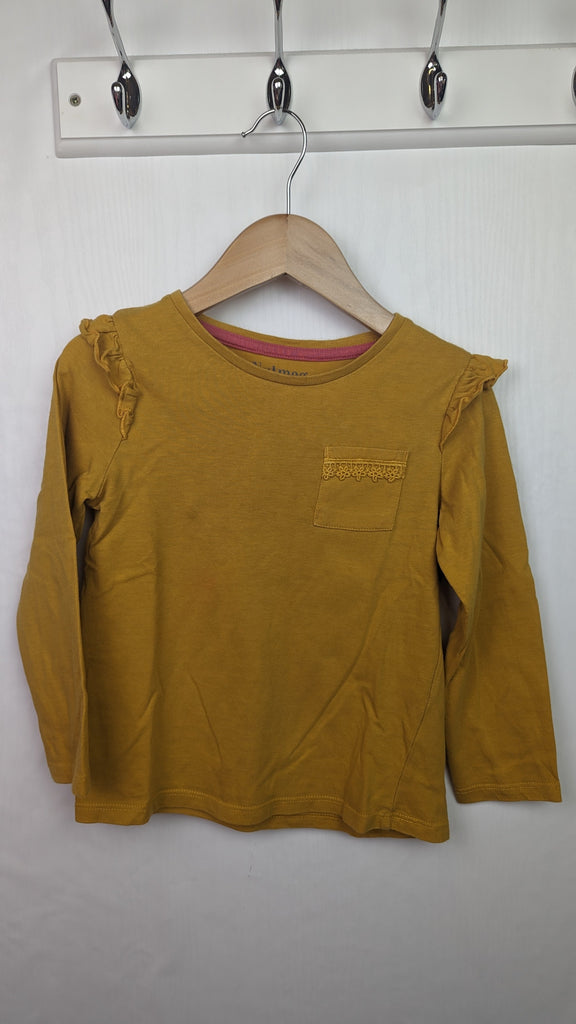 PLAYWEAR Nutmeg Orange Top - Girls 5-6 Years Nutmeg Used, Preloved, Preworn Baby, Girls & Boys Clothes. Kids & Children's second hand Clothing UK Online. Cheap affordable. Brands including Next, Joules, Nutmeg Morrisons, TU, F&F, H&M.