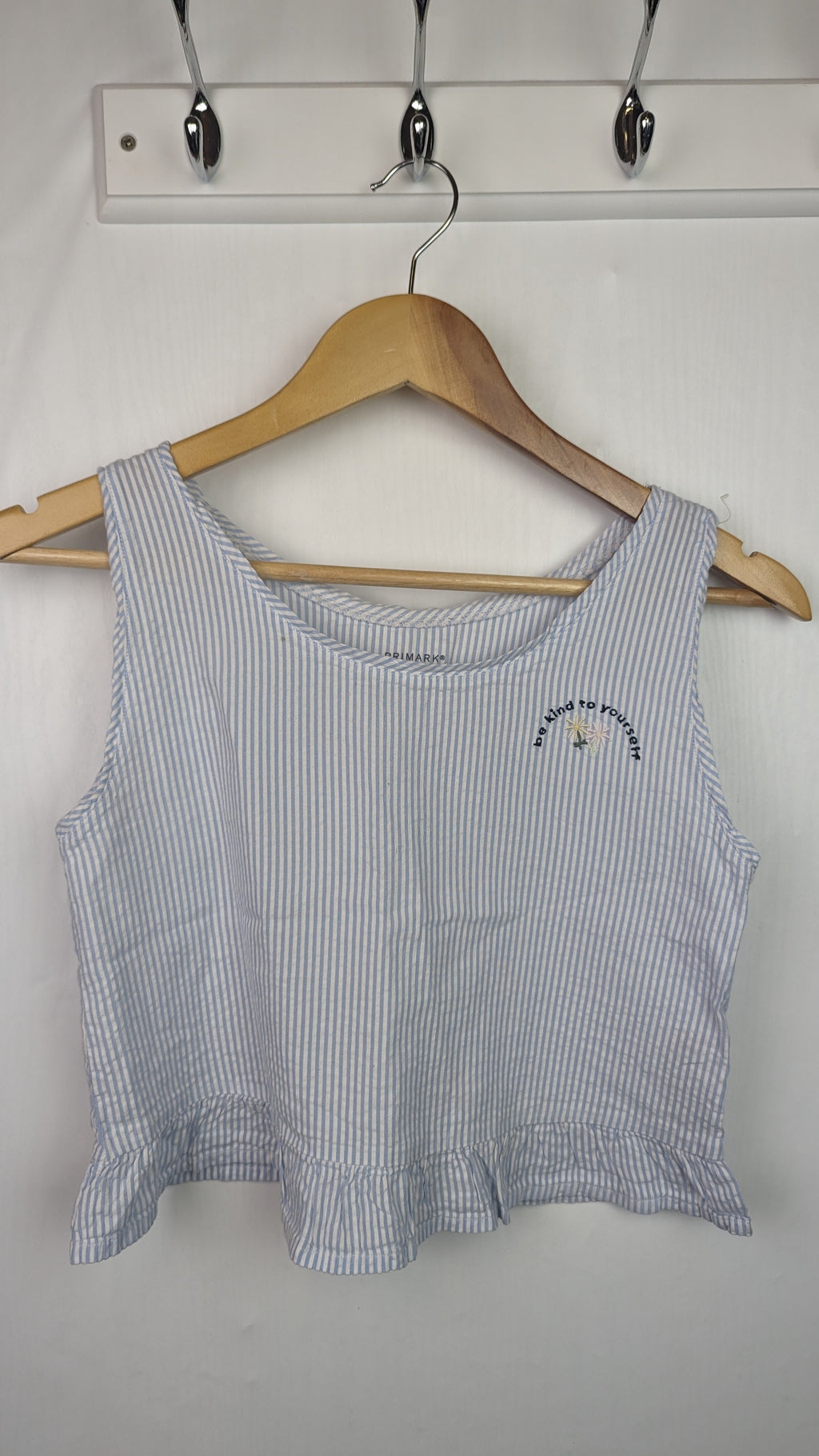 PLAYWEAR Primark Striped Top - Girls 9 - 10 Years - Little Ones Preloved. Second Hand Children's & Preloved Baby, Kids, Girls & Boys Clothes. UK online