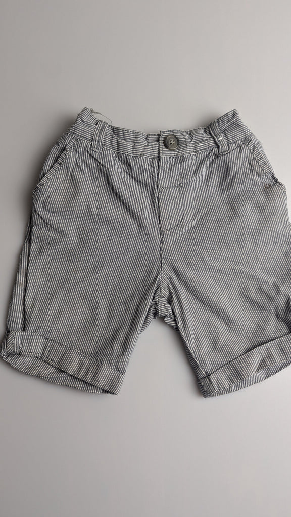 PLAYWEAR TU Grey Striped Shorts - Boys 2-3 Years TU Used, Preloved, Preworn & Second Hand Baby, Kids & Children's Clothing UK Online. Cheap affordable. Brands including Next, Joules, Nutmeg Morrisons, TU, F&F, H&M.