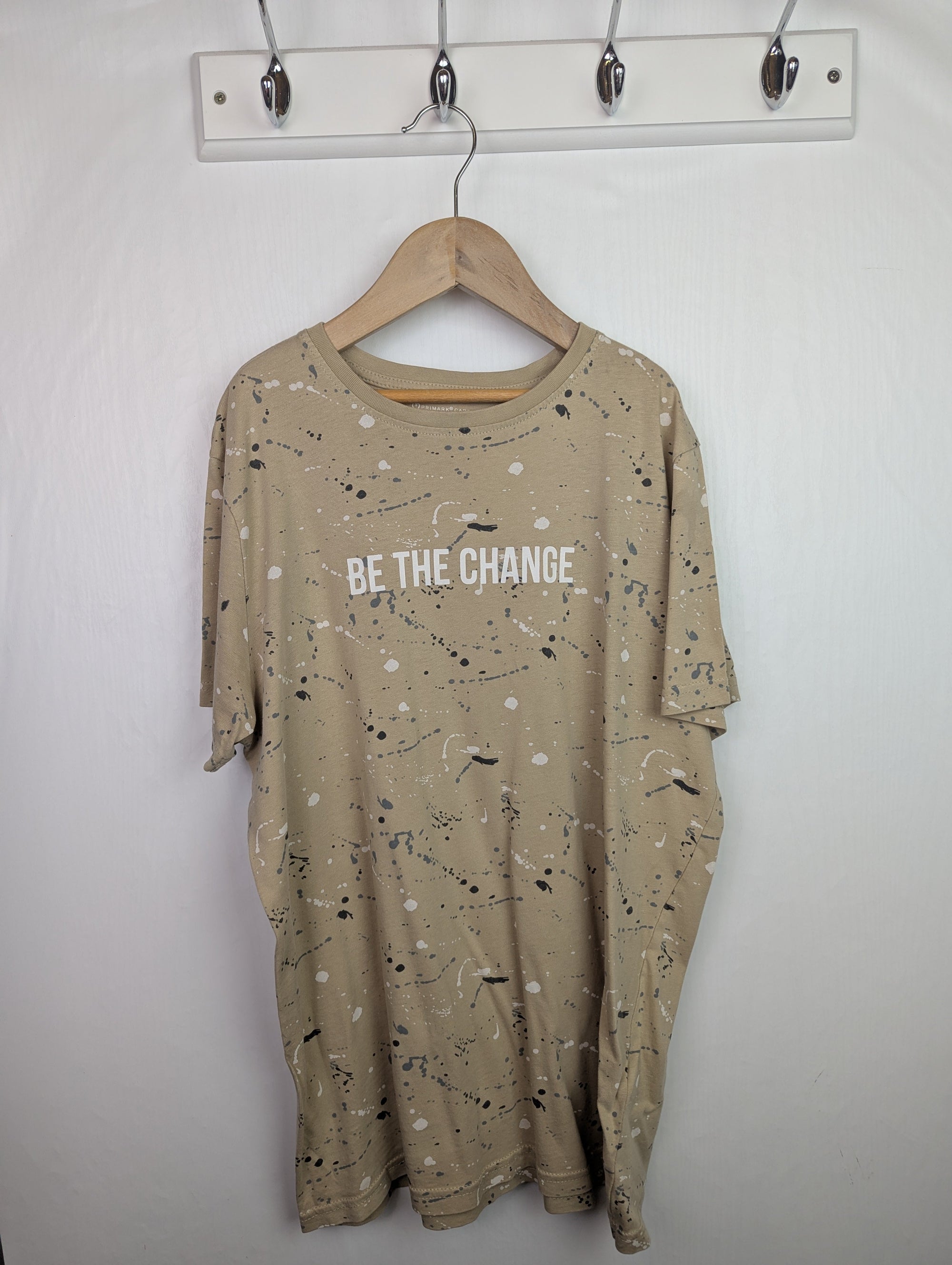 Primark 'Be The Change' Top - Boys 12 - 13 Years - Little Ones Preloved. Second Hand Children's & Preloved Baby, Kids, Girls & Boys Clothes. UK online