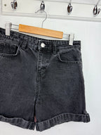 Primark Black Denim Mom Shorts - Girls 12 - 13 Years - Little Ones Preloved. Second Hand Children's & Preloved Baby, Kids, Girls & Boys Clothes. UK online