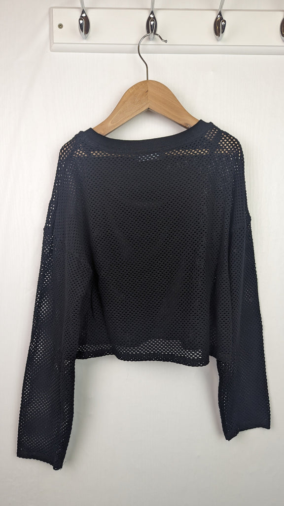 Primark Black Mesh 2 Part Top - Girls 9-10 Years Primark Used, Preloved, Preworn & Second Hand Baby, Kids & Children's Clothing UK Online. Cheap affordable. Brands including Next, Joules, Nutmeg Morrisons, TU, F&F, H&M.