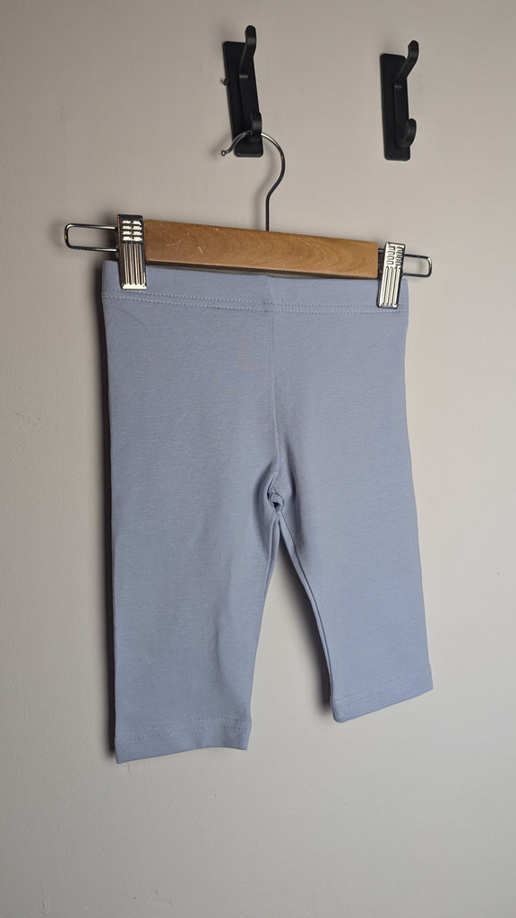 Primark Blue Cropped Leggings - Girls 2-3 Years Little Ones Preloved Used, Preloved, Preworn & Second Hand Baby, Kids & Children's Clothing UK Online. Cheap affordable. Brands including Next, Joules, Nutmeg Morrisons, TU, F&F, H&M.