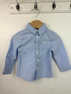 Primark Blue Long Sleeve Shirt - Boys 9 - 12 Months - Little Ones Preloved. Second Hand Children's & Preloved Baby, Kids, Girls & Boys Clothes. UK online