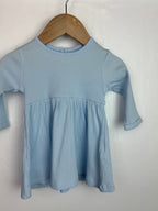 Primark Blue Ribbed Dress - Girls 0 - 3 Months - Little Ones Preloved. Second Hand Children's & Preloved Baby, Kids, Girls & Boys Clothes. UK online