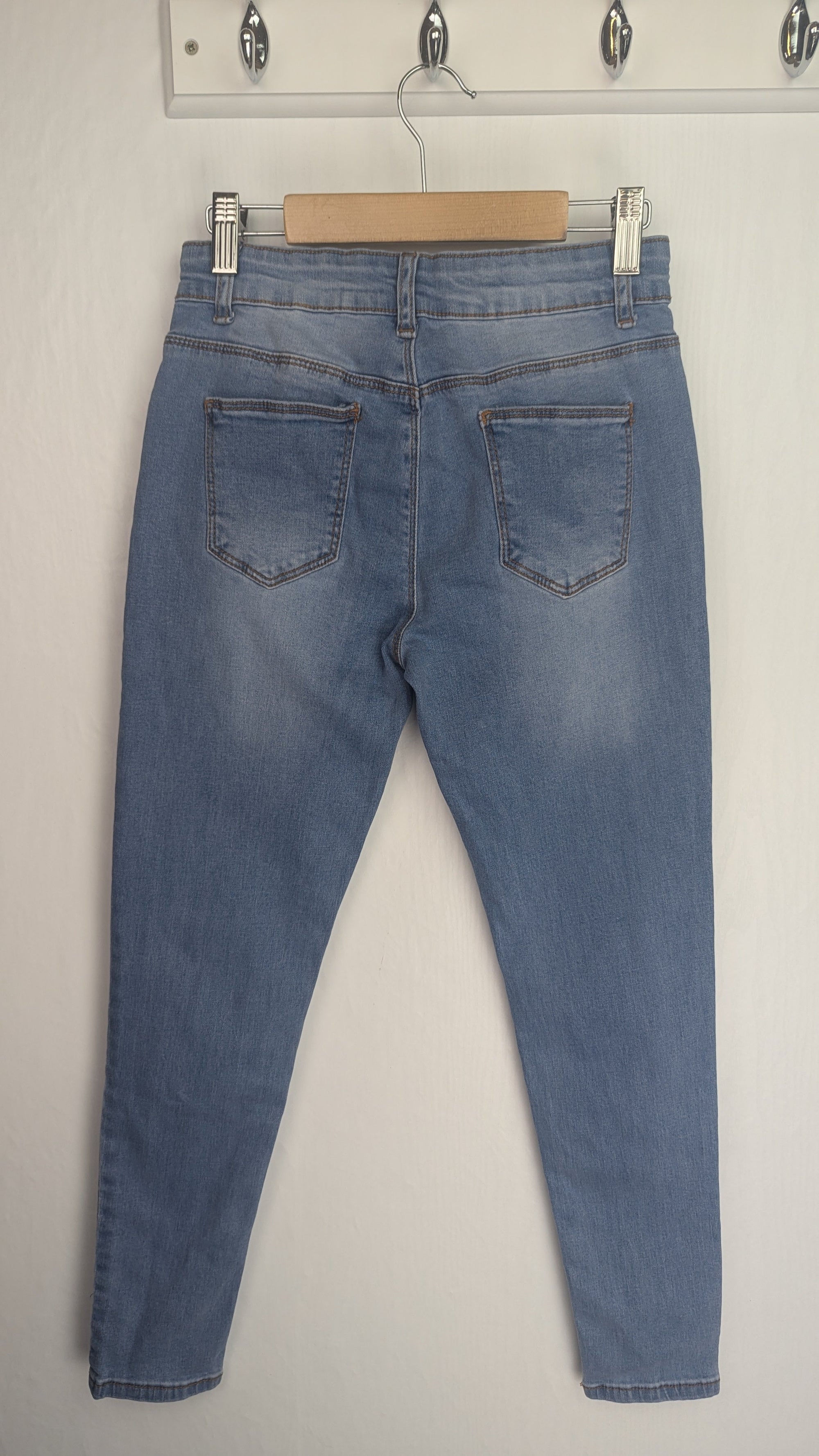 Primark Blue Skinny Jeans - Girls 11 - 12 Years - Little Ones Preloved. Second Hand Children's & Preloved Baby, Kids, Girls & Boys Clothes. UK online
