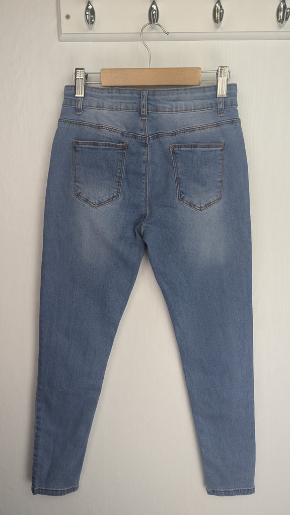 Primark Blue Skinny Jeans - Girls 11-12 Years Primark Used, Preloved, Preworn & Second Hand Baby, Kids & Children's Clothing UK Online. Cheap affordable. Brands including Next, Joules, Nutmeg Morrisons, TU, F&F, H&M.