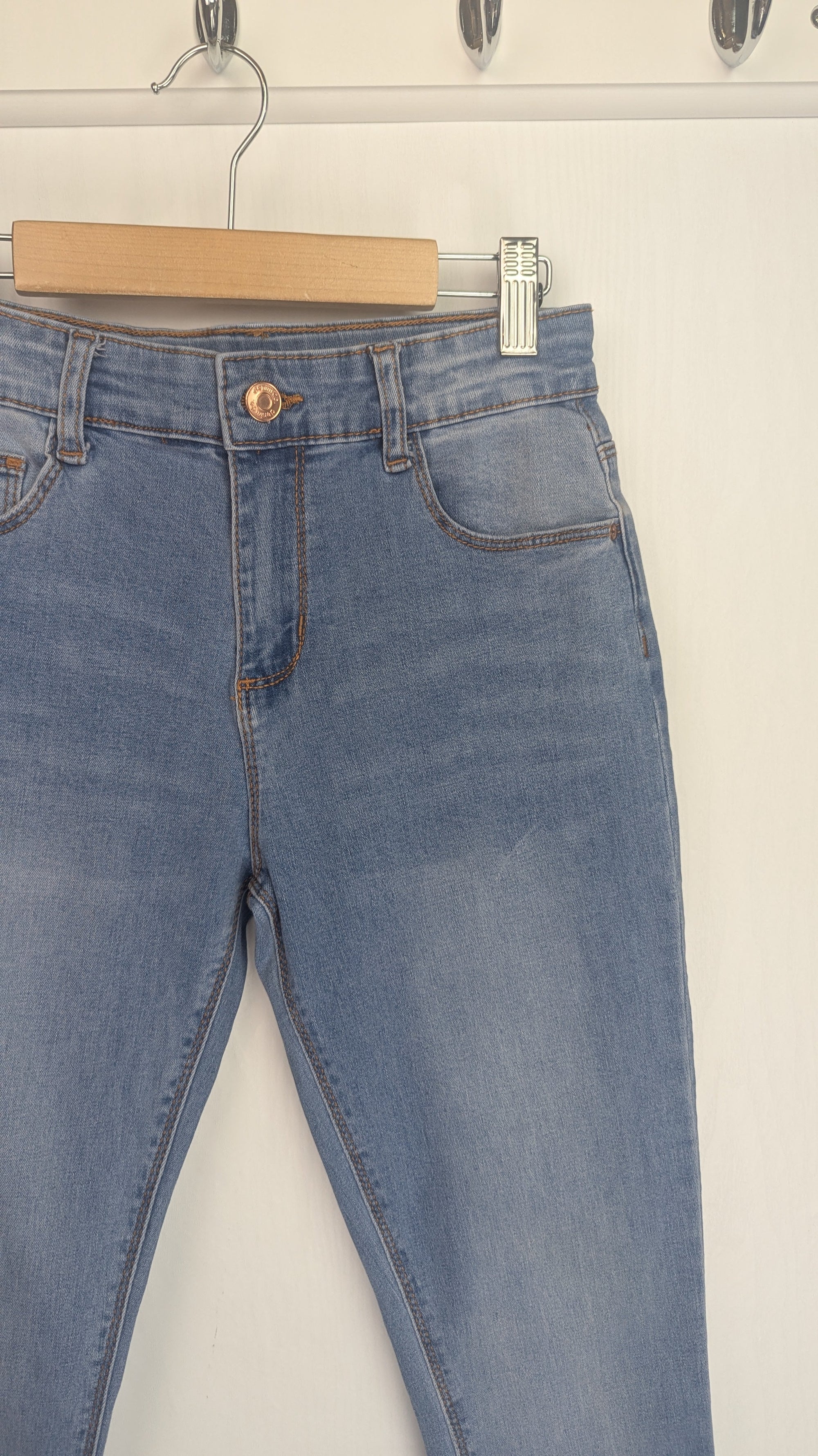 Primark Blue Skinny Jeans - Girls 11 - 12 Years - Little Ones Preloved. Second Hand Children's & Preloved Baby, Kids, Girls & Boys Clothes. UK online